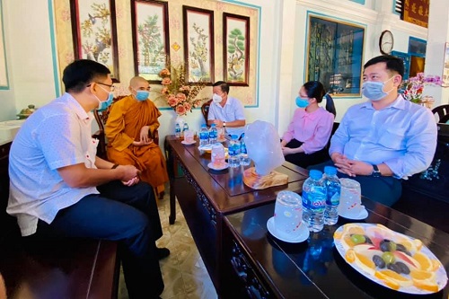 Phái Đoàn Ban Dân Vận Tỉnh Đồng Nai Hoà Chúc Mừng Đại Lễ Phật Đản